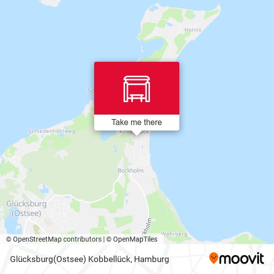 Glücksburg(Ostsee) Kobbellück map