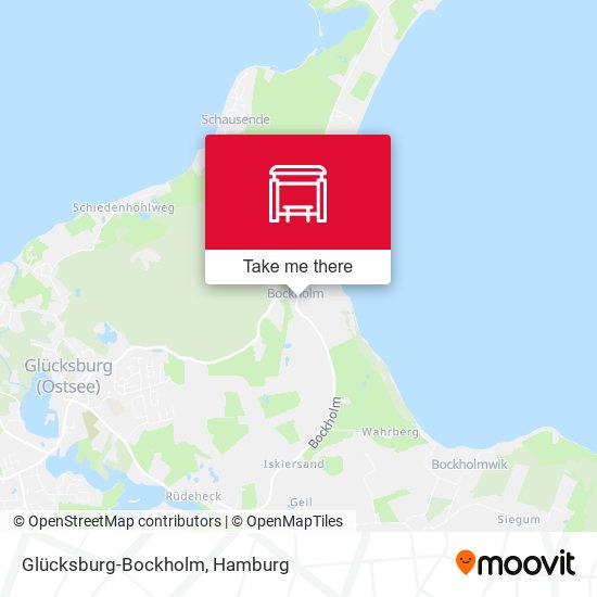 Glücksburg-Bockholm map