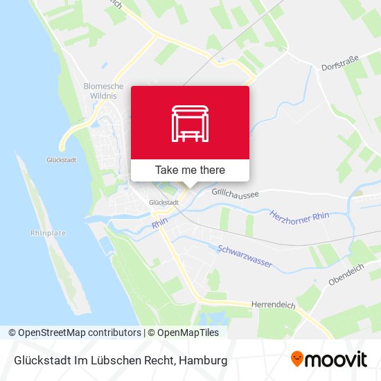 Glückstadt Im Lübschen Recht map