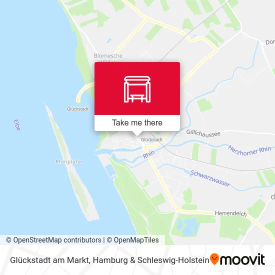 Карта Glückstadt am Markt