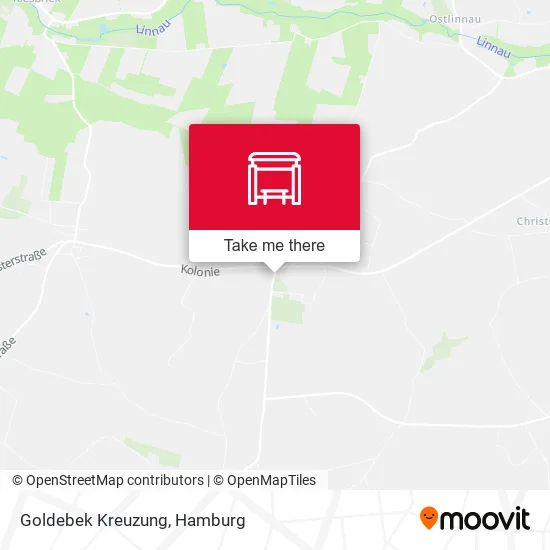 Карта Goldebek Kreuzung