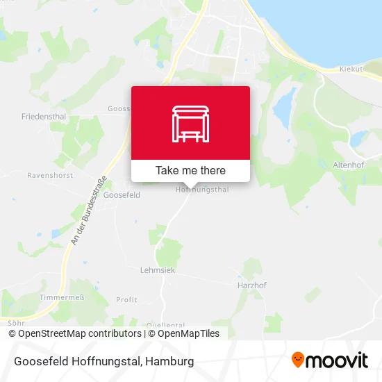 Карта Goosefeld Hoffnungstal