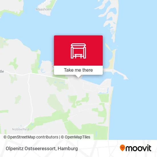 Карта Olpenitz Ostseeressort