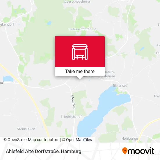 Карта Ahlefeld Alte Dorfstraße