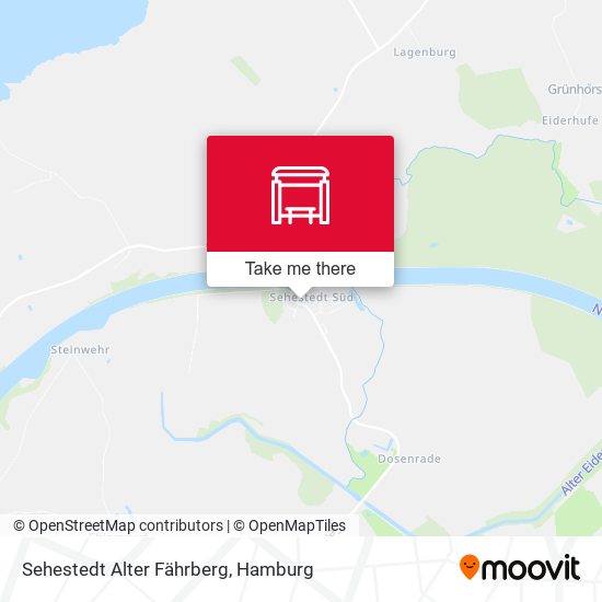 Sehestedt Alter Fährberg map