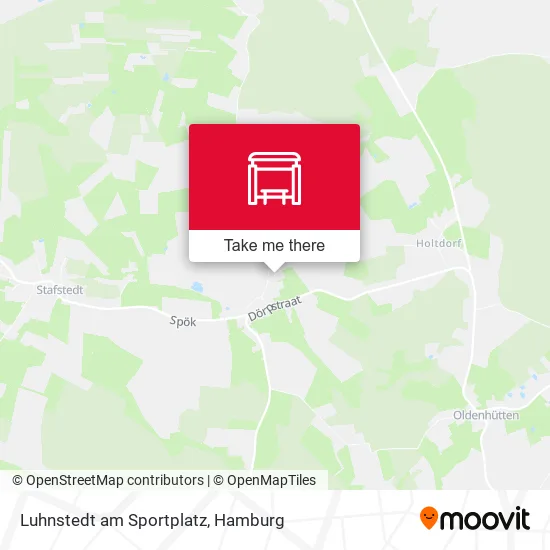 Карта Luhnstedt am Sportplatz
