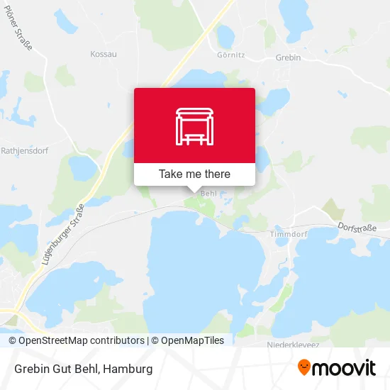 Карта Grebin Gut Behl