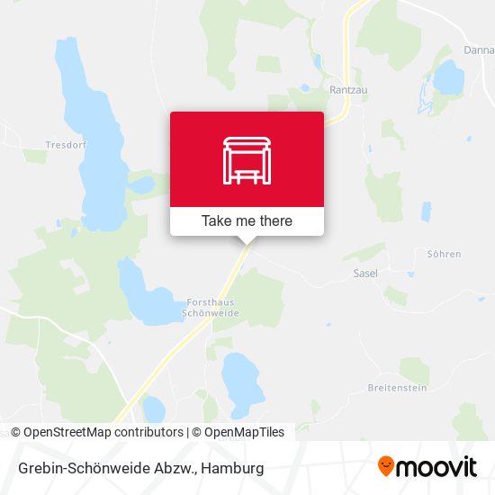 Grebin-Schönweide Abzw. map