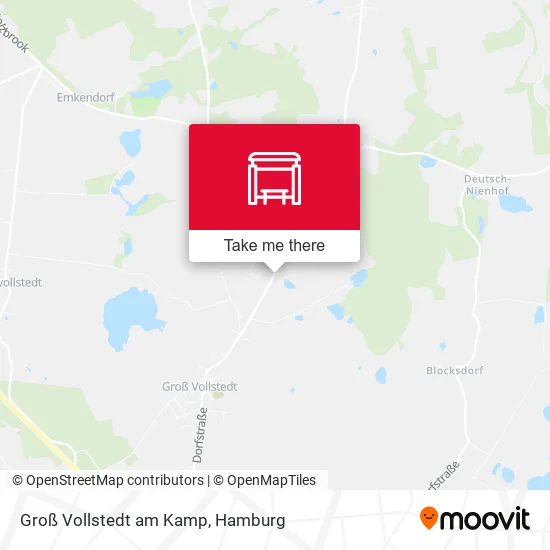Карта Groß Vollstedt am Kamp