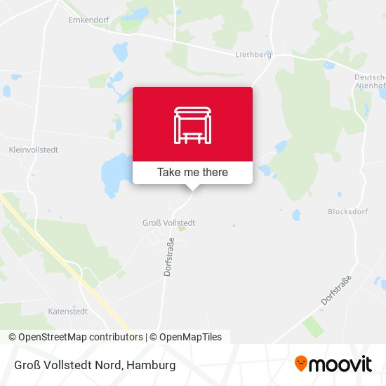 Groß Vollstedt Nord map