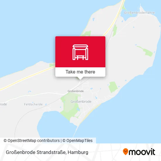 Карта Großenbrode Strandstraße