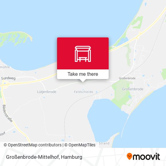Großenbrode-Mittelhof map