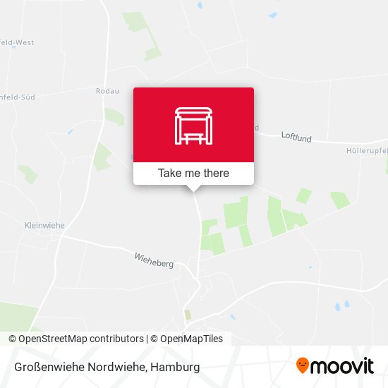 Großenwiehe Nordwiehe map