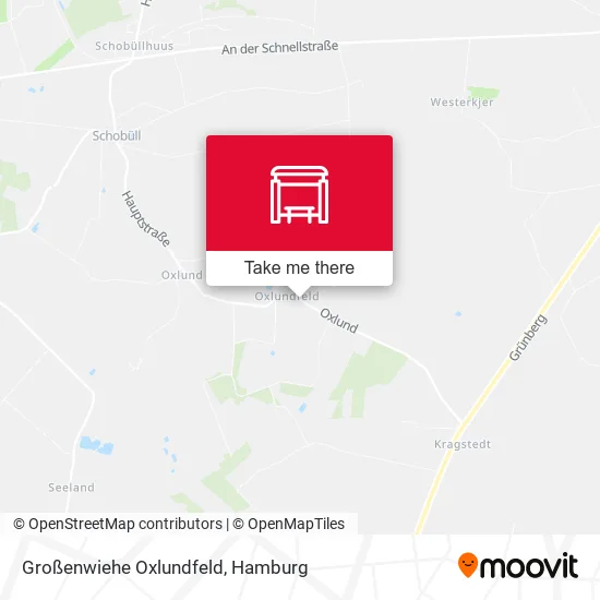 Карта Großenwiehe Oxlundfeld
