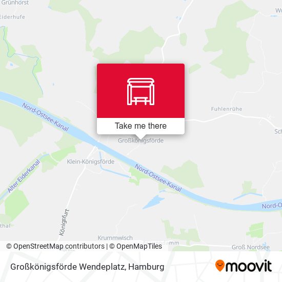Großkönigsförde Wendeplatz map