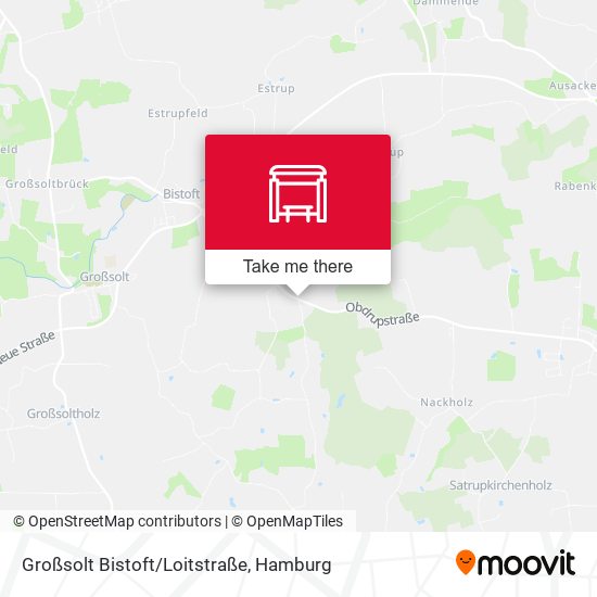 Großsolt Bistoft/Loitstraße map