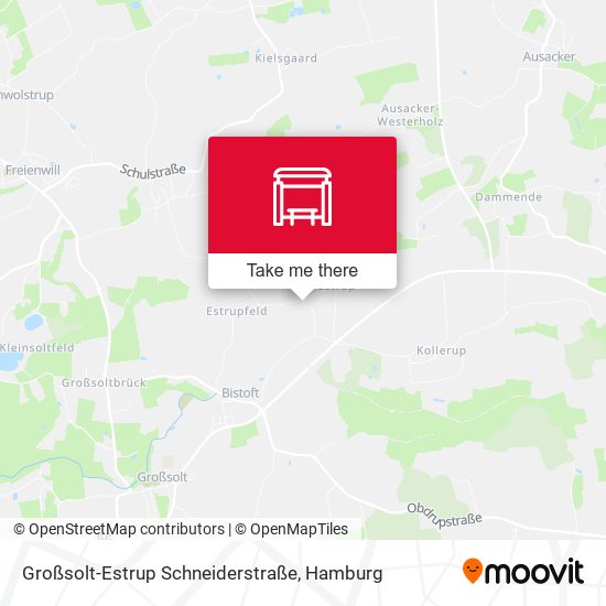 Großsolt-Estrup Schneiderstraße map
