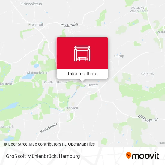 Карта Großsolt Mühlenbrück