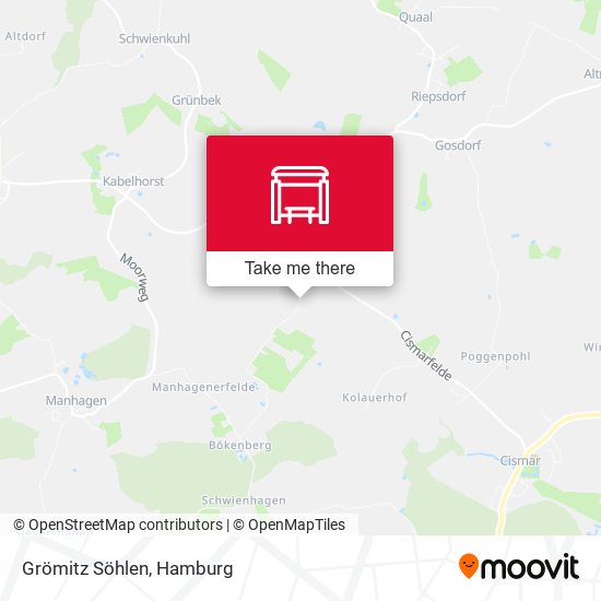 Grömitz Söhlen map