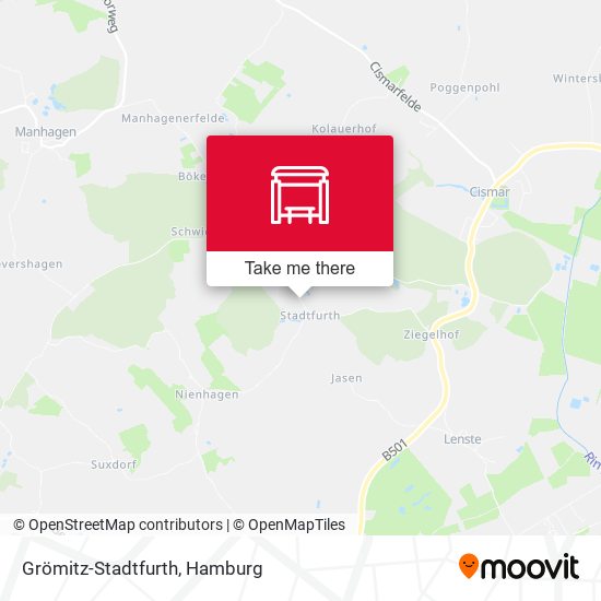 Grömitz-Stadtfurth map
