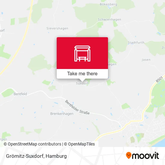 Grömitz-Suxdorf map