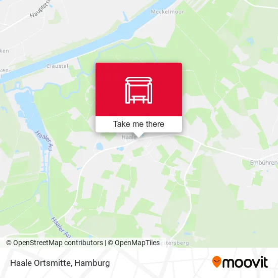 Карта Haale Ortsmitte