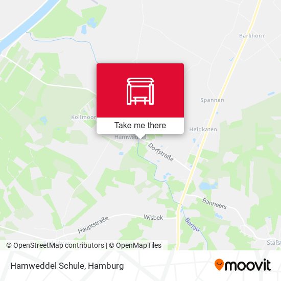 Hamweddel Schule map