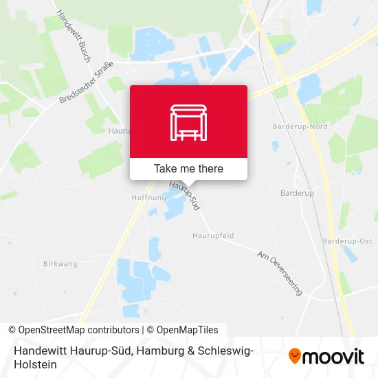 Карта Handewitt Haurup-Süd