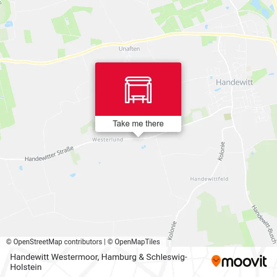 Handewitt Westermoor map