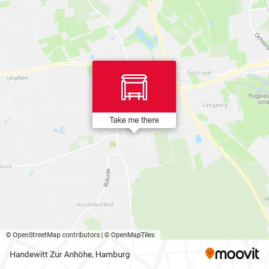 Карта Handewitt Zur Anhöhe