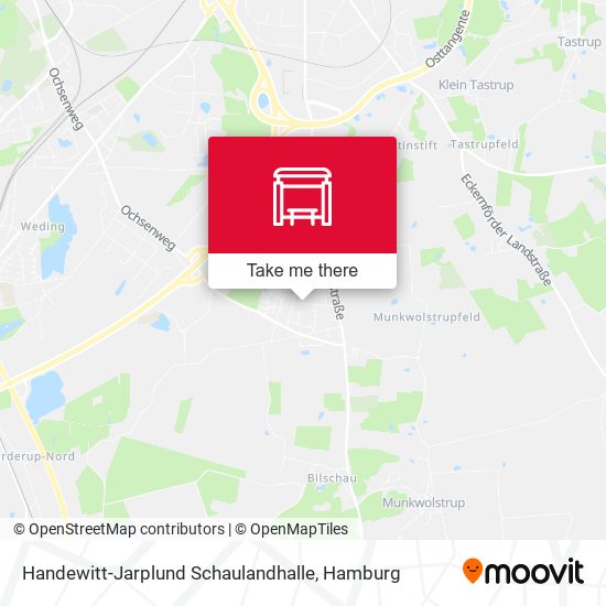 Handewitt-Jarplund Schaulandhalle map
