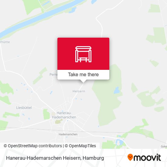 Hanerau-Hademarschen Heisern map