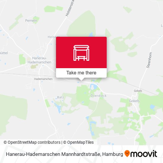 Hanerau-Hademarschen Mannhardtstraße map