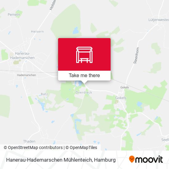 Hanerau-Hademarschen Mühlenteich map