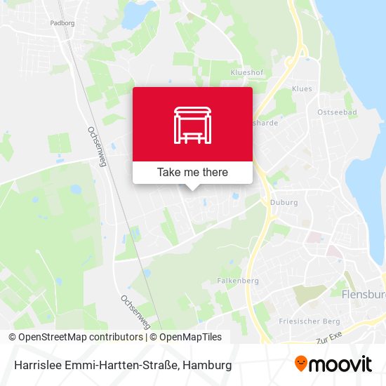 Harrislee Emmi-Hartten-Straße map
