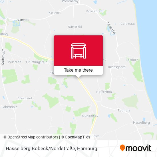 Hasselberg Bobeck/Nordstraße map