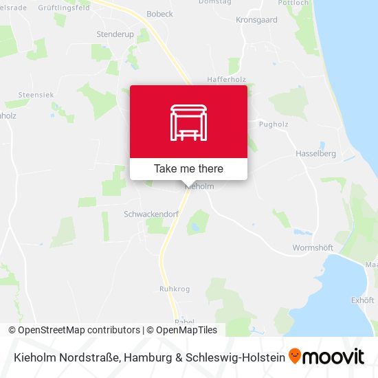 Kieholm Nordstraße map