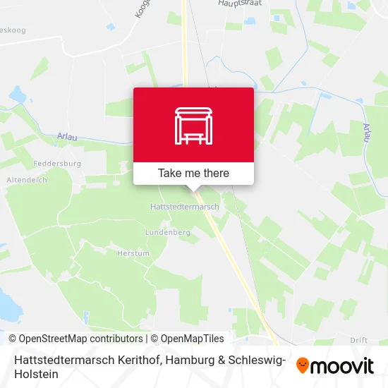 Карта Hattstedtermarsch Kerithof