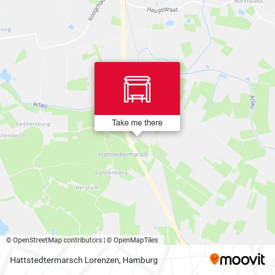 Hattstedtermarsch Lorenzen map