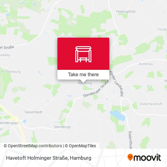 Havetoft Holminger Straße map