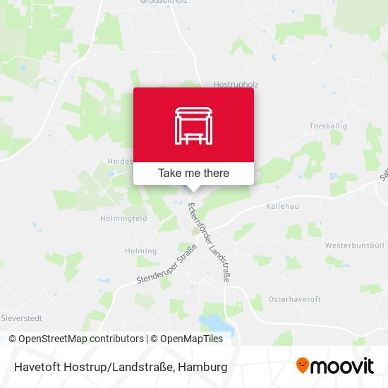 Havetoft Hostrup/Landstraße map