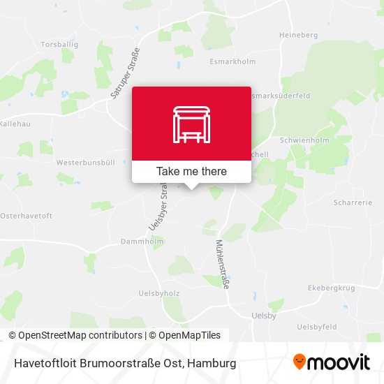 Havetoftloit Brumoorstraße Ost map