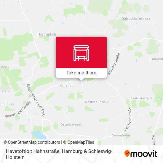 Карта Havetoftloit Hahnstraße