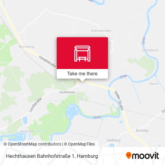 Hechthausen Bahnhofstraße 1 map