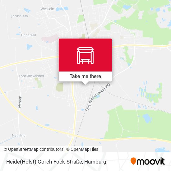 Heide(Holst) Gorch-Fock-Straße map