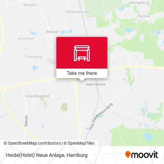 Карта Heide(Holst) Neue Anlage