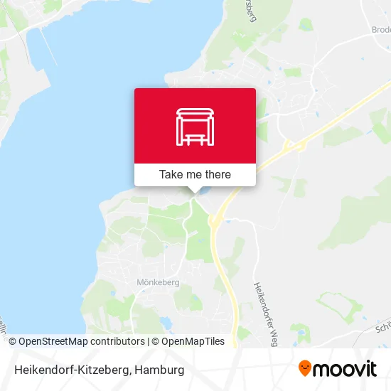 Карта Heikendorf-Kitzeberg