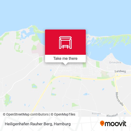 Heiligenhafen Rauher Berg map