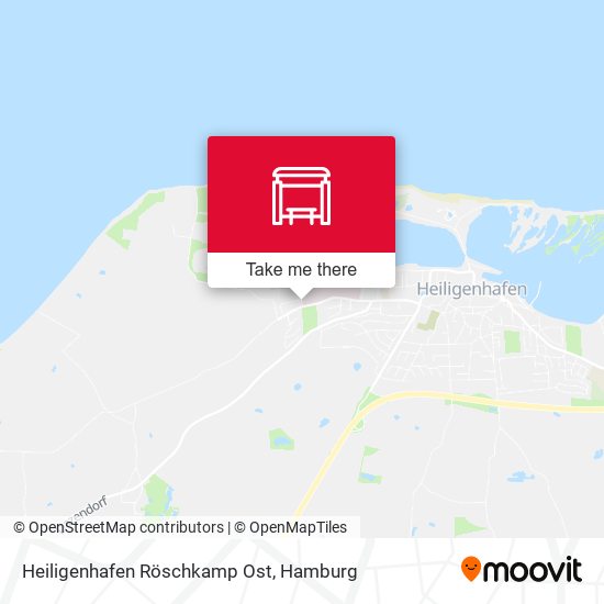 Heiligenhafen Röschkamp Ost map