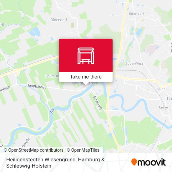 Heiligenstedten Wiesengrund map